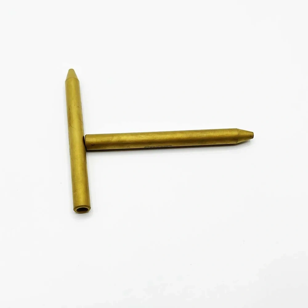 Waterjet Spare Parts 7.14mm 6.35mm Import Golden Nozzles Water Jet Cutting Head Mixing Focusing Tube 7.0mm Yellow Nozzle Orifice