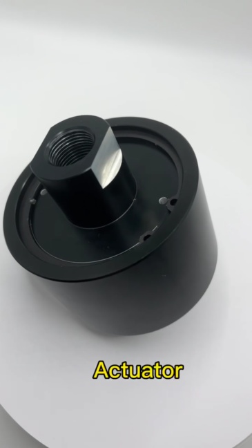 Waterjet Cutting Head Integrated On/Off Valve Actuator 301801 Water Jets Accessories Cutting Oil-Free Air Actuator 312827 303509 On/Off Valve Bit Switch, Normally Closed Cylinder, High-performance Actuator