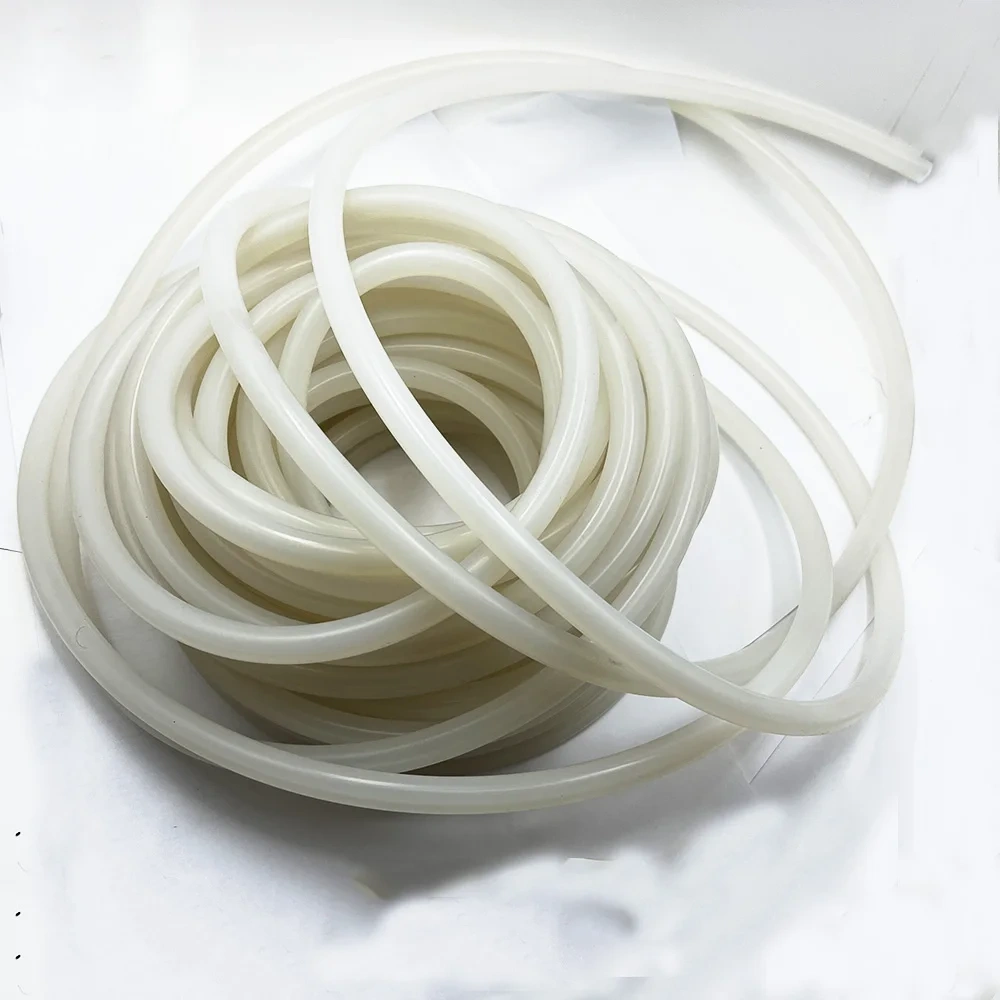 Waterjet Accessories High-Pressure Water Tube 8*10mm Industrial Transparent High-Temperature Resistant Silicone Rubber Pipes