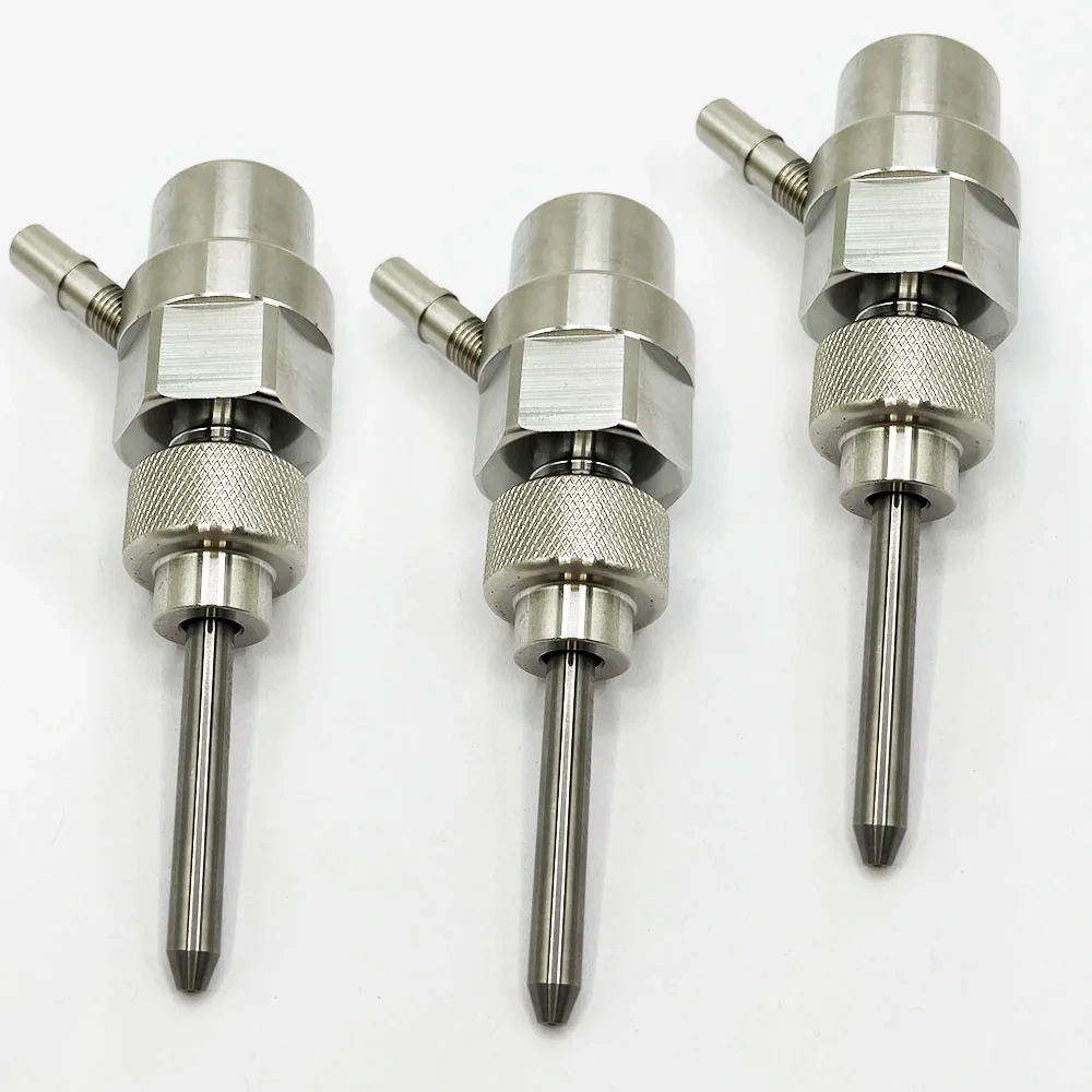 Mixing Chamber Assembly For Waterjet Cutting Head Abrasive Valve Body For APW Waterjet Cutter Mixing Head With 7.14mm Intet Body
