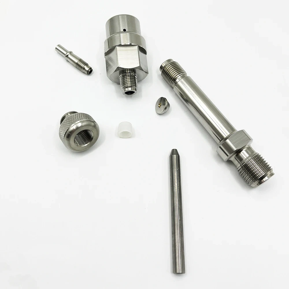 Affordable 60K PASER3 Water Jet Cutting Head Assy British Teeth for Flow Single-inlet P3 Abrasive Waterjet Cutter Head Assembly