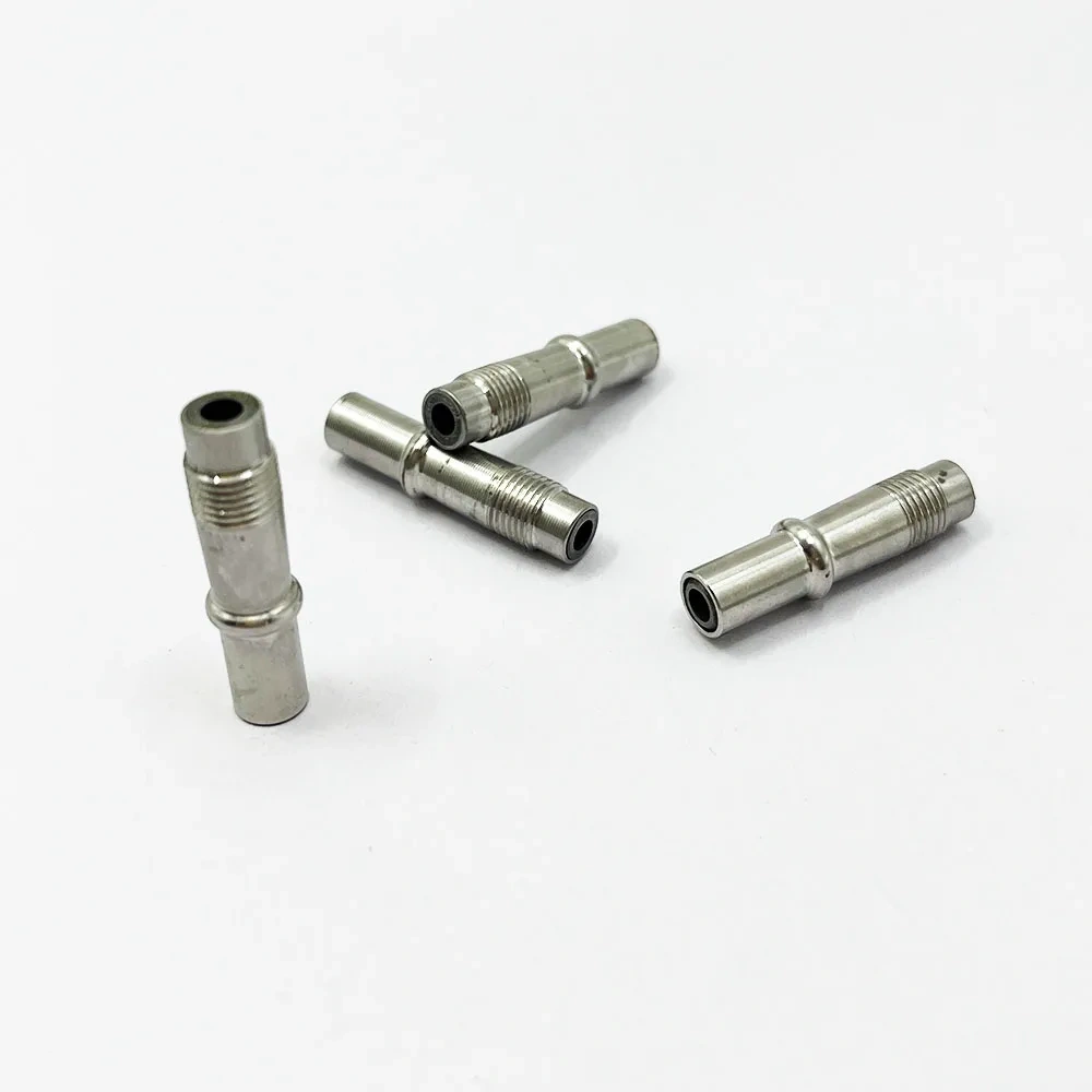 Water Jet Cutting Head Valve Inlet Tubes Connect Abrasive Hose To Mixing Chamber CNC Waterjet Cutter Parts Sand Inlet Pipe