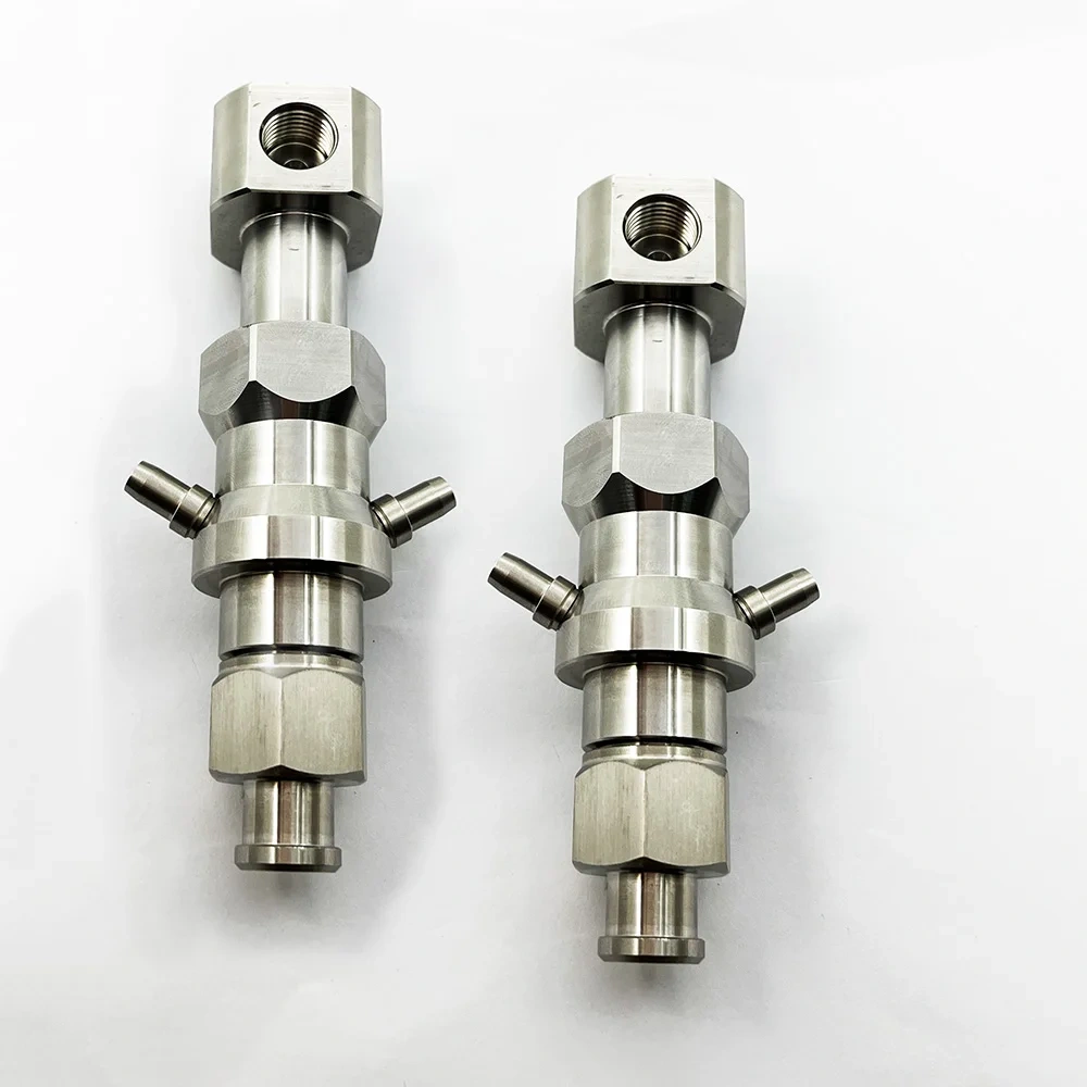 AC 5Axis Water Jet Cutting Spray Head Body Nozzle Body AC-5 Axis Waterjet Head Cutter C-axis Nozzle Tube AC 5 Axis Parts Factory