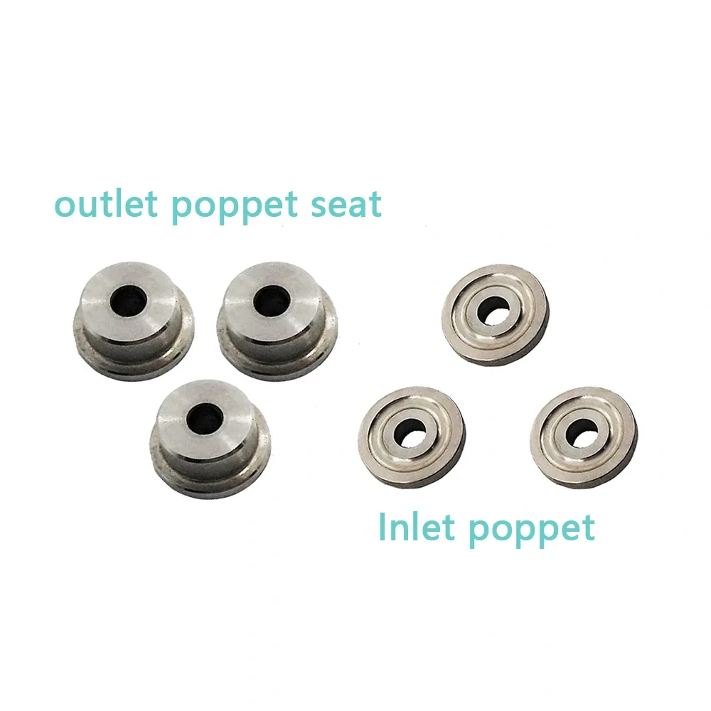 Hyplex Waterjet Intensifier Part 55K Direct Drive Pump Check Valve Outlet Poppet Seat 011041-1 Inlet Poppet Valve Check 011042-1