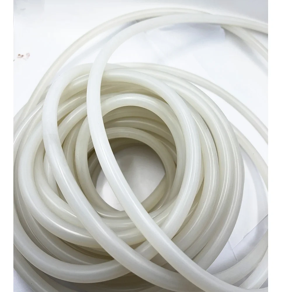 Waterjet Accessories High-Pressure Water Tube 8*10mm Industrial Transparent High-Temperature Resistant Silicone Rubber Pipes