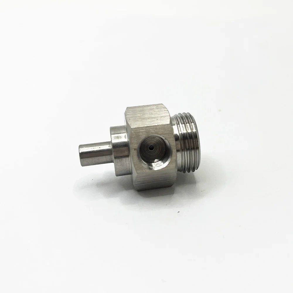 Waterjet Cutting Head Intensifier For Dardi Abrasive Valve Regulator Connect Pipe 520001263 Water Jet Cutting Machine Parts