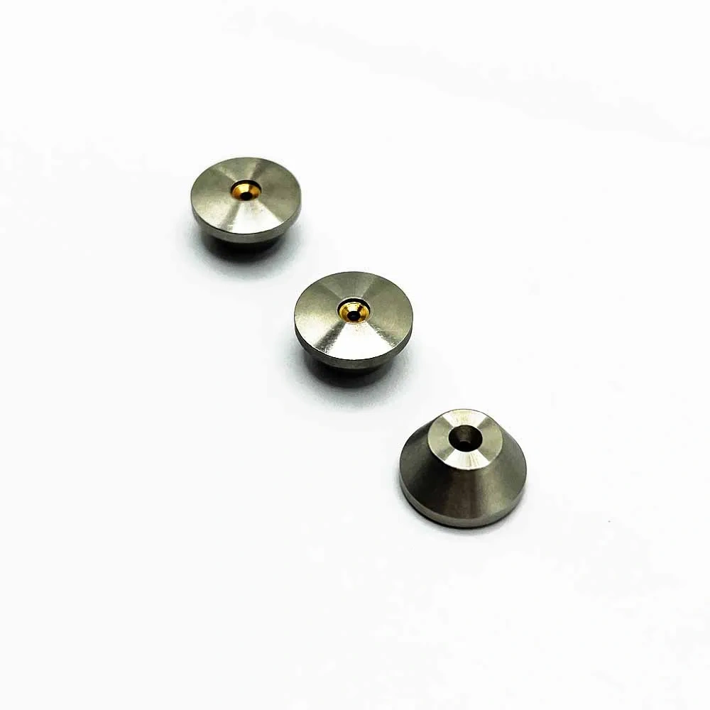 7pcs Waterjet Cutting Nozzle Orifice Paser III Saphir 0.40mm For Allfi Water Jet Cutter Head Orifice Ruby .016'' 009540-P