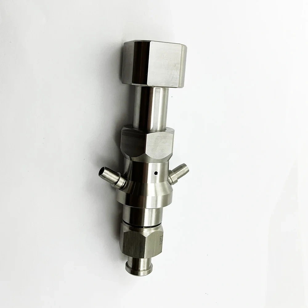 AC 5Axis Water Jet Cutting Spray Head Body Nozzle Body AC-5 Axis Waterjet Head Cutter C-axis Nozzle Tube AC 5 Axis Parts Factory