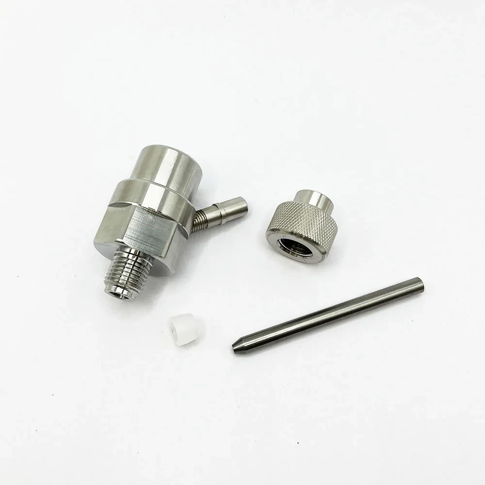 Mixing Chamber Assembly For Waterjet Cutting Head Abrasive Valve Body For APW Waterjet Cutter Mixing Head With 7.14mm Intet Body