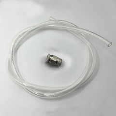 Connector with tube