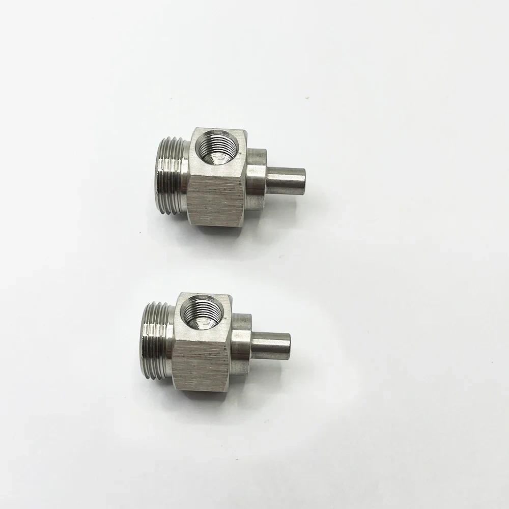Waterjet Cutting Head Intensifier For Dardi Abrasive Valve Regulator Connect Pipe 520001263 Water Jet Cutting Machine Parts