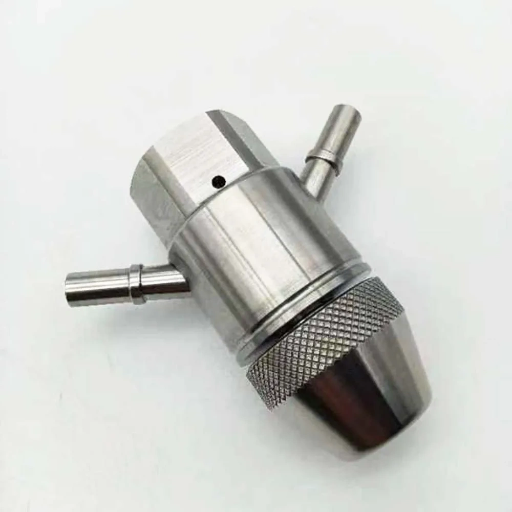 2sets 301329-2-xx For H2O Jet Abrasive Water Jet Head IDE DP ( .281 ID Dual Port ) Diamond Cutting Heads Assembly 301329-2-12