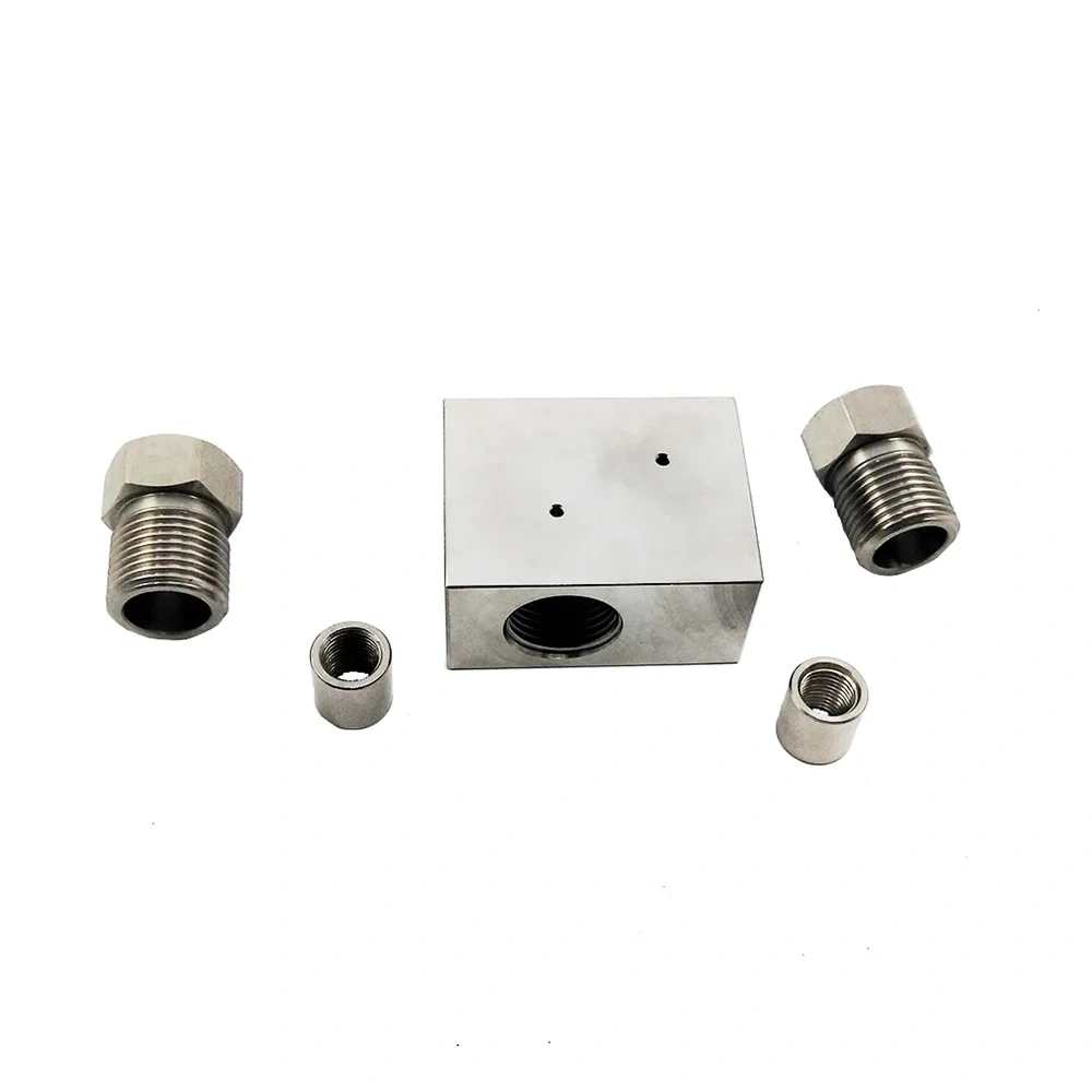 Waterjet Cutting Parts 3/8'' 1/4'' HP Stainless Steel Elbow 3/8 1/4 Elbow Assy Water Jet Cutting Head Tubing Fittings A-0775-2