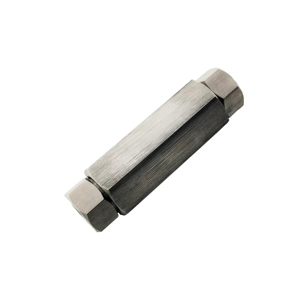 Waterjet Cutting Head HP Nipple Waterjet Tubing Parts 1/4 9/16 3/8 HP Straight Coupling Assy Coupling 1/4 In RC13005 110-20149