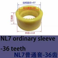 NL7 sleeve -36 teeth