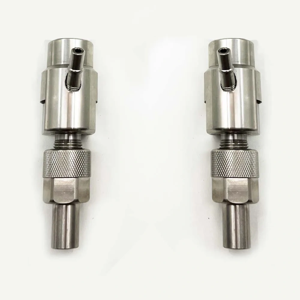 Supplier CNC For Dardi Water Jet Cutting Heads Spare Abrasive Inlet Body 3axis Mixing Chamber Waterjet Cutter Head Body With Nut