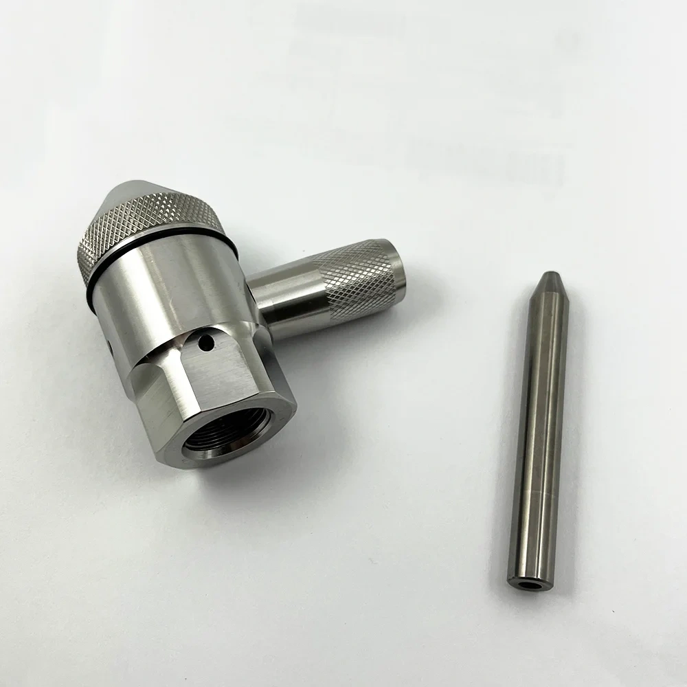 Abrasive Waterjet Head IDE II Assembly 60K / 4100 Bar Diamond Orifice .014" Cutting Head Assembly 204779590 20477959014 WKIDE014