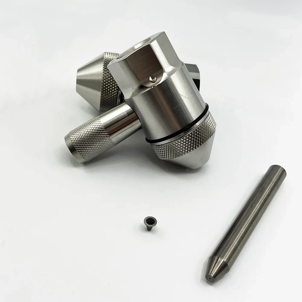 20477950018 Diamond Water Jet Cutting Heads IDE II Assembly With Element Short Stop Filter Orifice .016" 20477950016 WKSSF016
