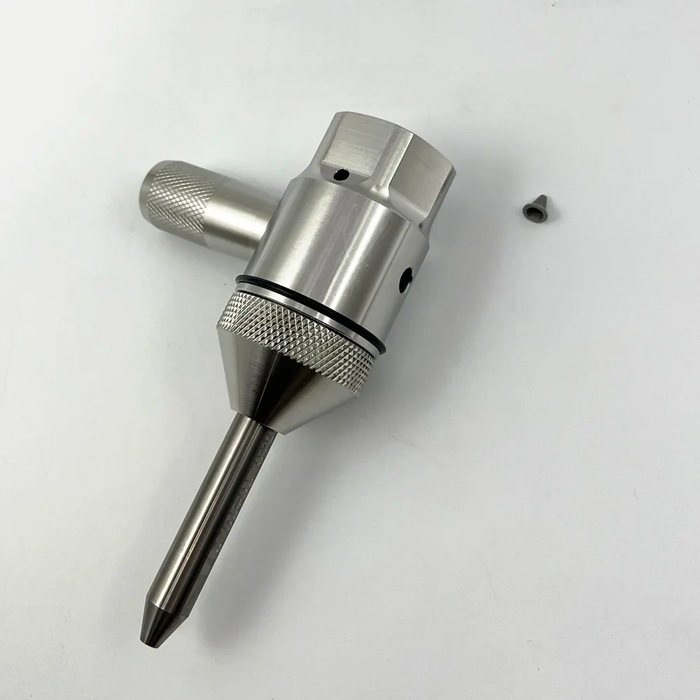 204779500 4100Bar Waterjet Cutting Head IDE II Assembly Diamond Orifice 014" W/ Short Stop Filter Element 20477950014 WKSSF014