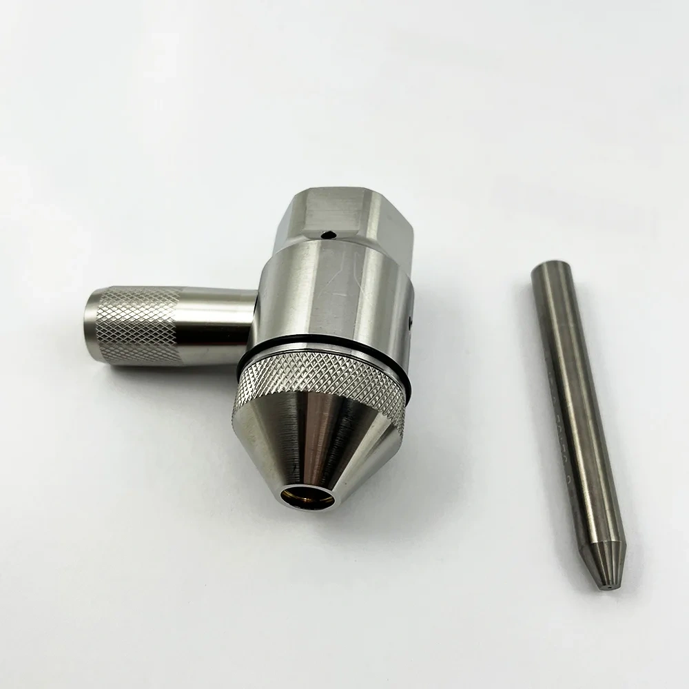 Abrasive Waterjet Head IDE II Assembly 60K / 4100 Bar Diamond Orifice .014" Cutting Head Assembly 204779590 20477959014 WKIDE014