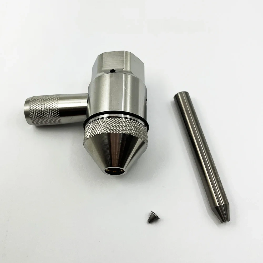 204779500 4100Bar Waterjet Cutting Head IDE II Assembly Diamond Orifice 014" W/ Short Stop Filter Element 20477950014 WKSSF014