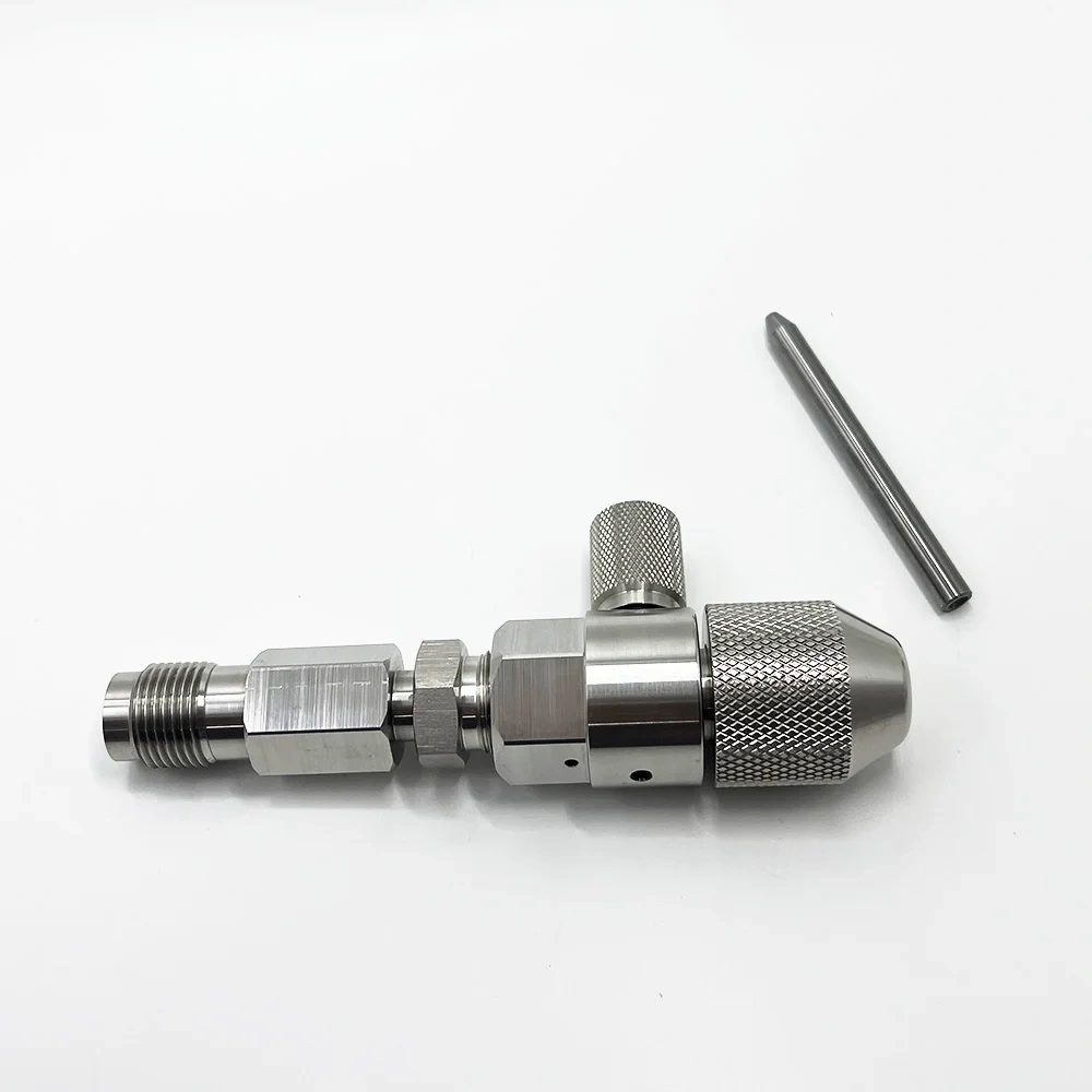 Affordable AccuValve Water Jet Cutting Heads British Teeth For AccuStream Side-inlet Abrasive Waterjet Cutter Head Assembly 7.14