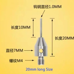 M4xD1.0xL20mm long