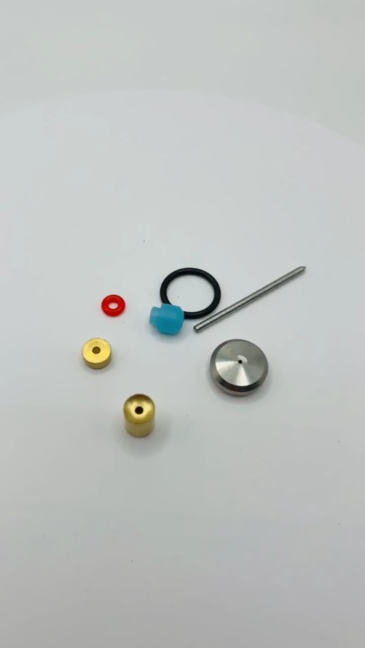 4pcs Water Jet Cutting Head On/Off Valve Poppet Guide For Waterjet Spare Parts Repair kit Backup Ring Buttress Seal 100151-1