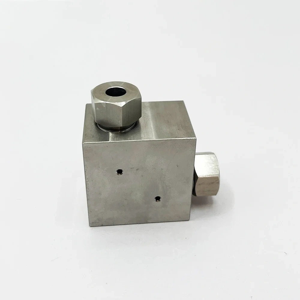 Waterjet Cutting PRO I II III Elbow 3/8" 100K Waterjet Parts Intensifier UHP Stainless Steel 3/8 Elbow Assembly 90k 20455809
