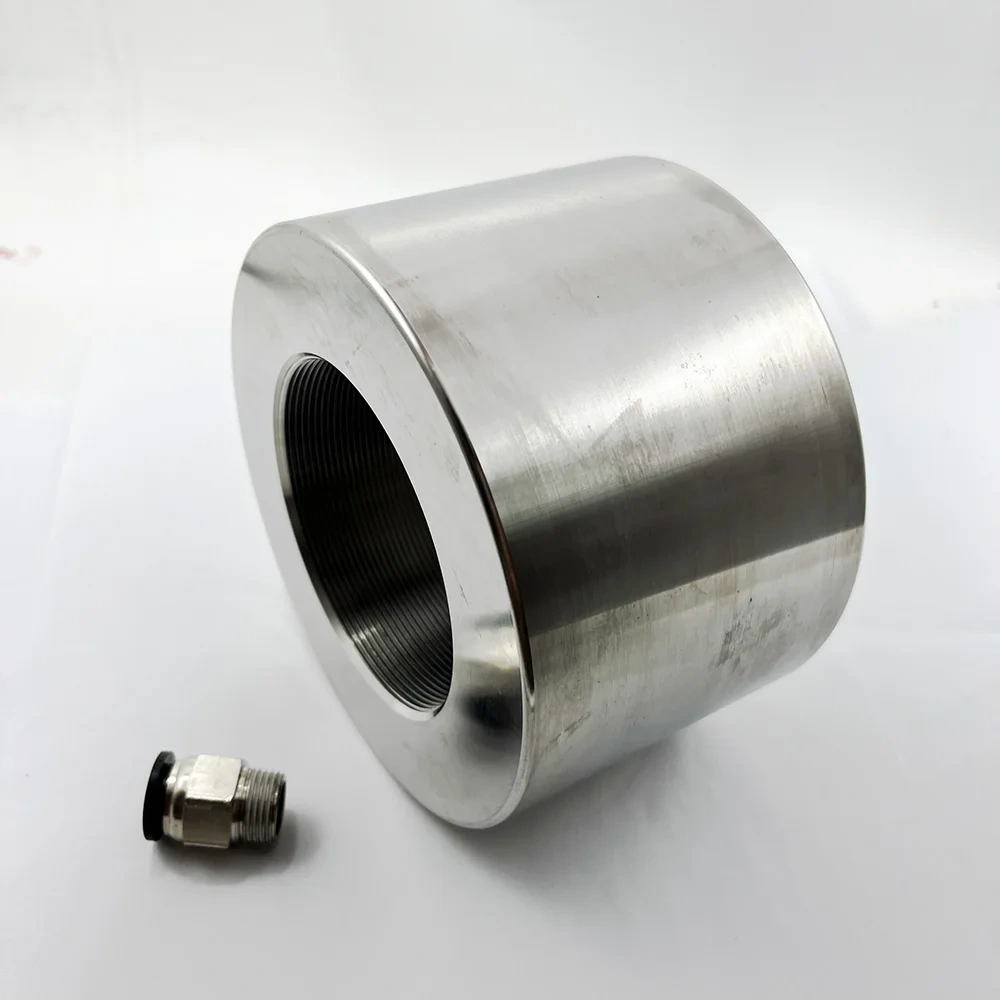 60K Speed Waterjet Cutting Head Intensifier End Cap Assembly High Pressure End Cap HP End Bell 061751-1 321276-1 301004-1