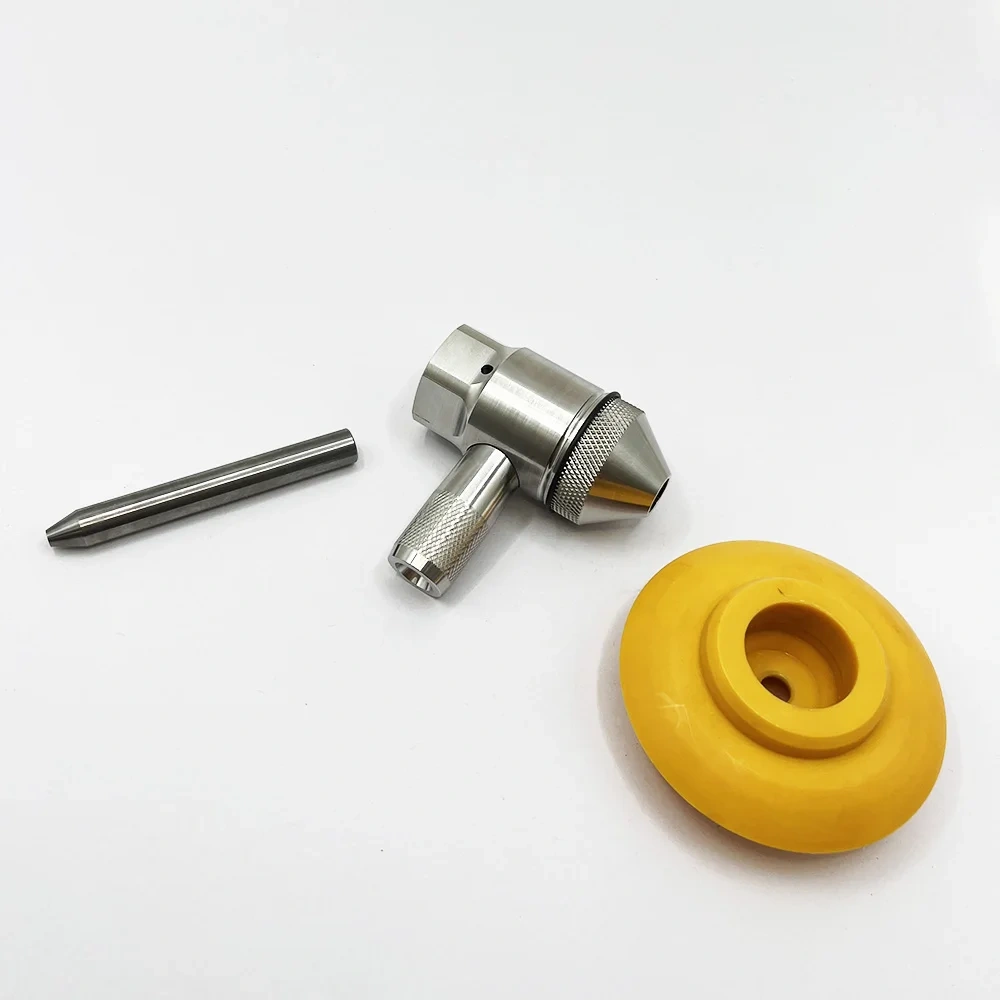 Free Spray Guard Waterjet Spare Part .012" IDE Cutting Heads Abrasive Nozzle Assembly Head Diamond .017" 204779590xx 20477959007