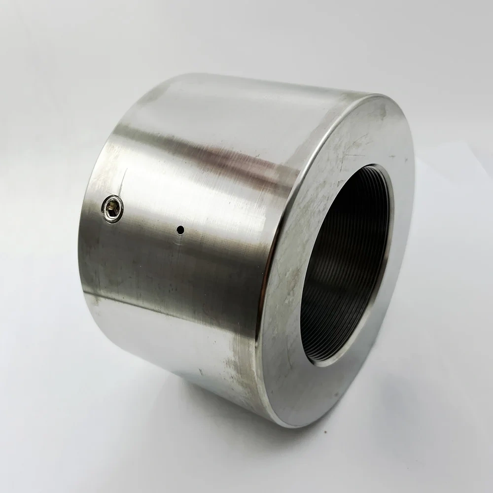 60K Speed Waterjet Cutting Head Intensifier End Cap Assembly High Pressure End Cap HP End Bell 061751-1 321276-1 301004-1