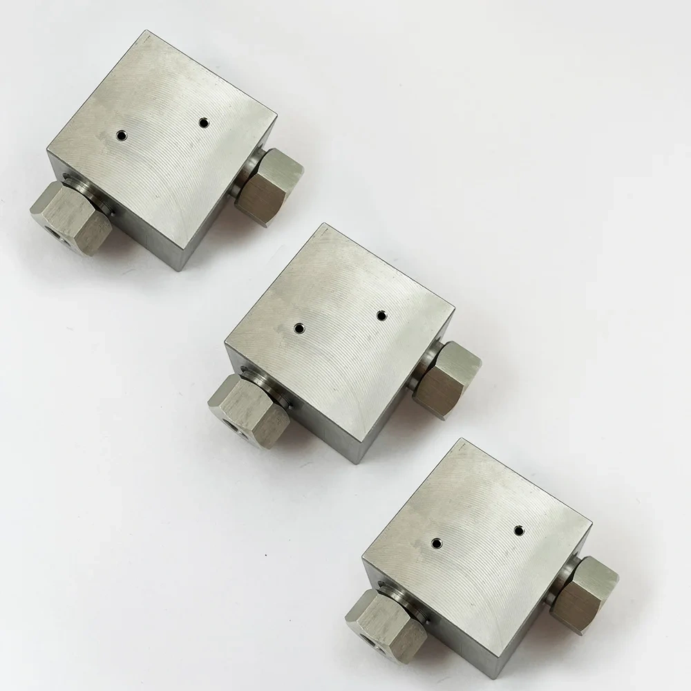 Waterjet Cutting PRO I II III Elbow 3/8" 100K Waterjet Parts Intensifier UHP Stainless Steel 3/8 Elbow Assembly 90k 20455809