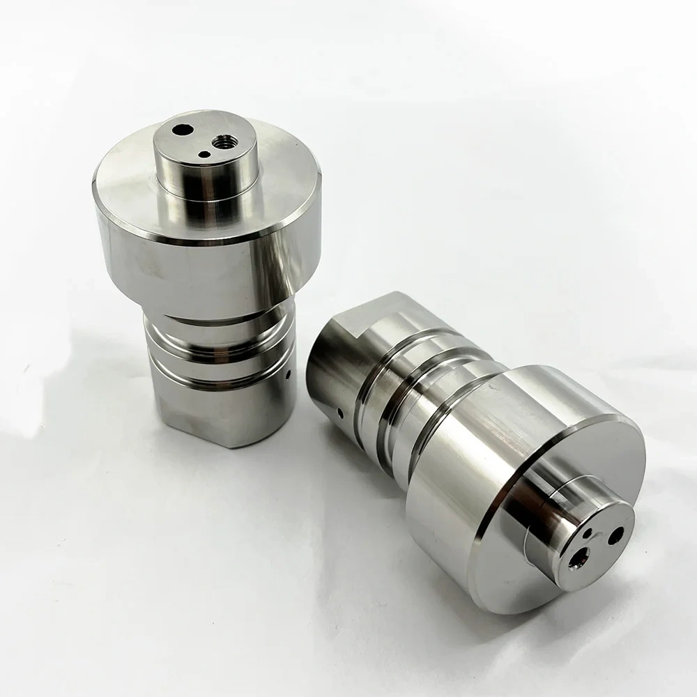 CNC Waterjet Intensifier Parts Check Valve Main Body 60K For H2O Water Jet Cutter Head Inlet Body, Check Valve 004383-3 100009-1