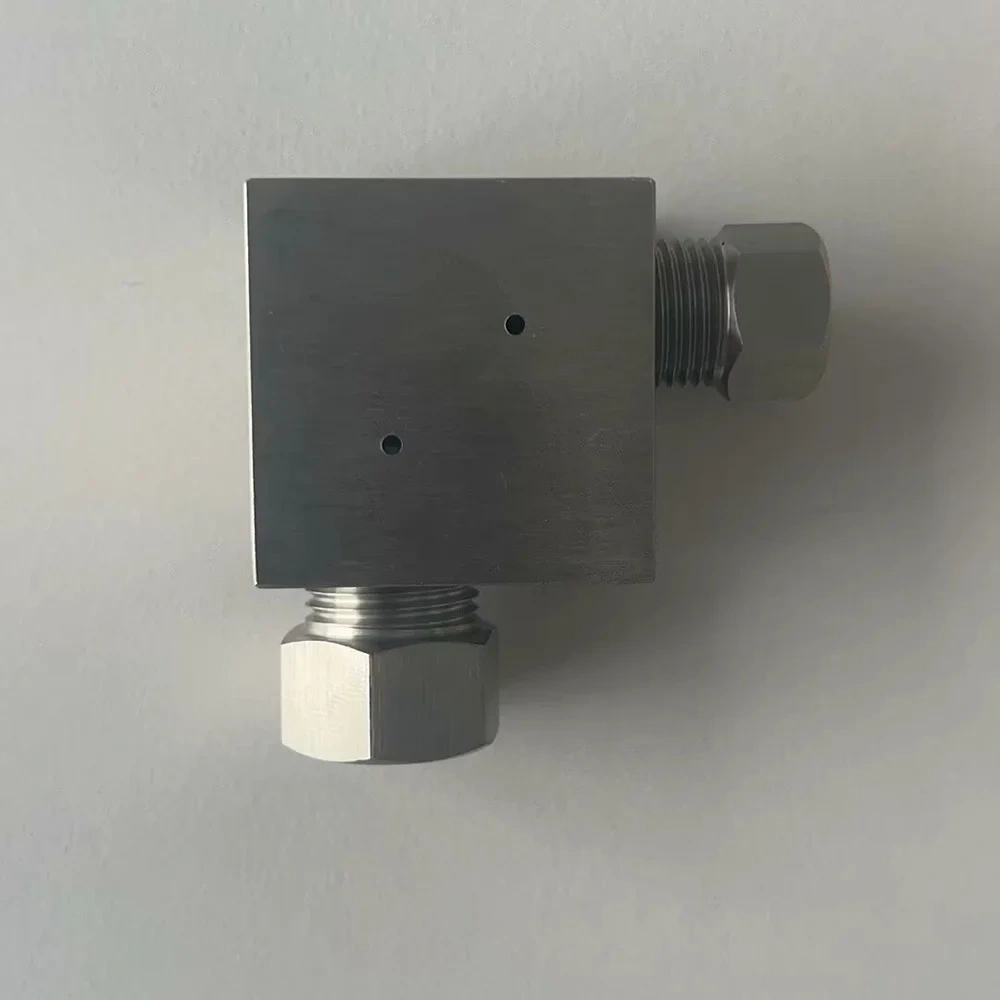 Waterjet Cutting PRO I II III Elbow 3/8" 100K Waterjet Parts Intensifier UHP Stainless Steel 3/8 Elbow Assembly 90k 20455809