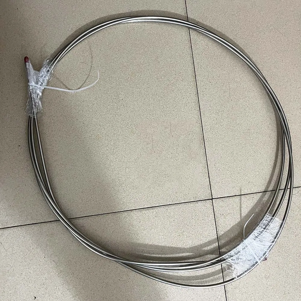 Supplier 6Metres 1/4 High Pressure Pipe With Thread With Collar 400077-3 Water Jet Cutting Head 6.35mm Thread 6m 1/4''OD HP Tube