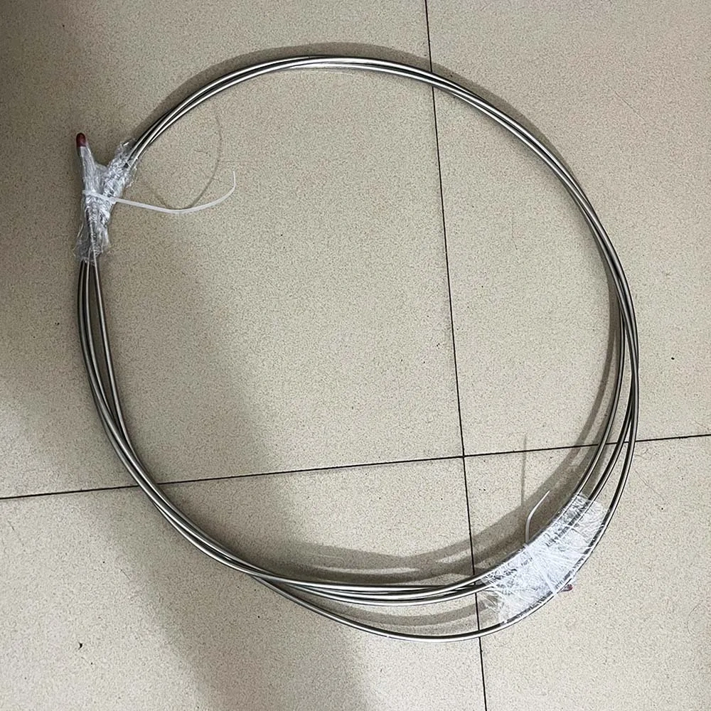 Supplier 6Metres 1/4 High Pressure Pipe With Thread With Collar 400077-3 Water Jet Cutting Head 6.35mm Thread 6m 1/4''OD HP Tube