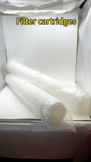 Waterjet Head Water Filter Cartridge 20'' 0.45 Micron 1um A-00562-1  TL-005001-1 Water Jet Cutting Microporous Foldable Membrane