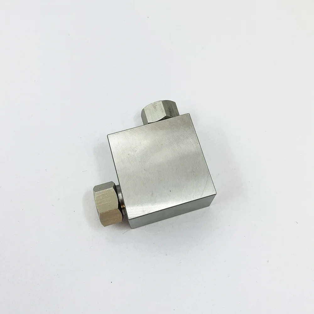 Water Jet Cutting Head 3/8'' 1/4'' M16 HP Stainless Steel Elbow For Waterjet Cutting Parts Tubing Fitting 3/8 1/4 M16 Elbow Assy