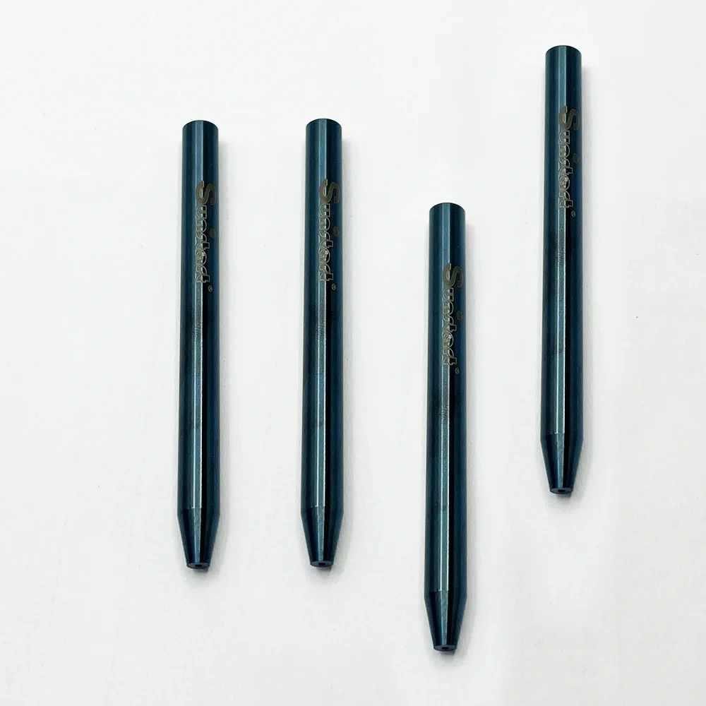 6.35*0.76*76.2mm Water Jet Parts BLue Focusing Tube Long Life Nozzle .25 x .030 x 3.000" Mixing Tube For Waterjet Cutting Head