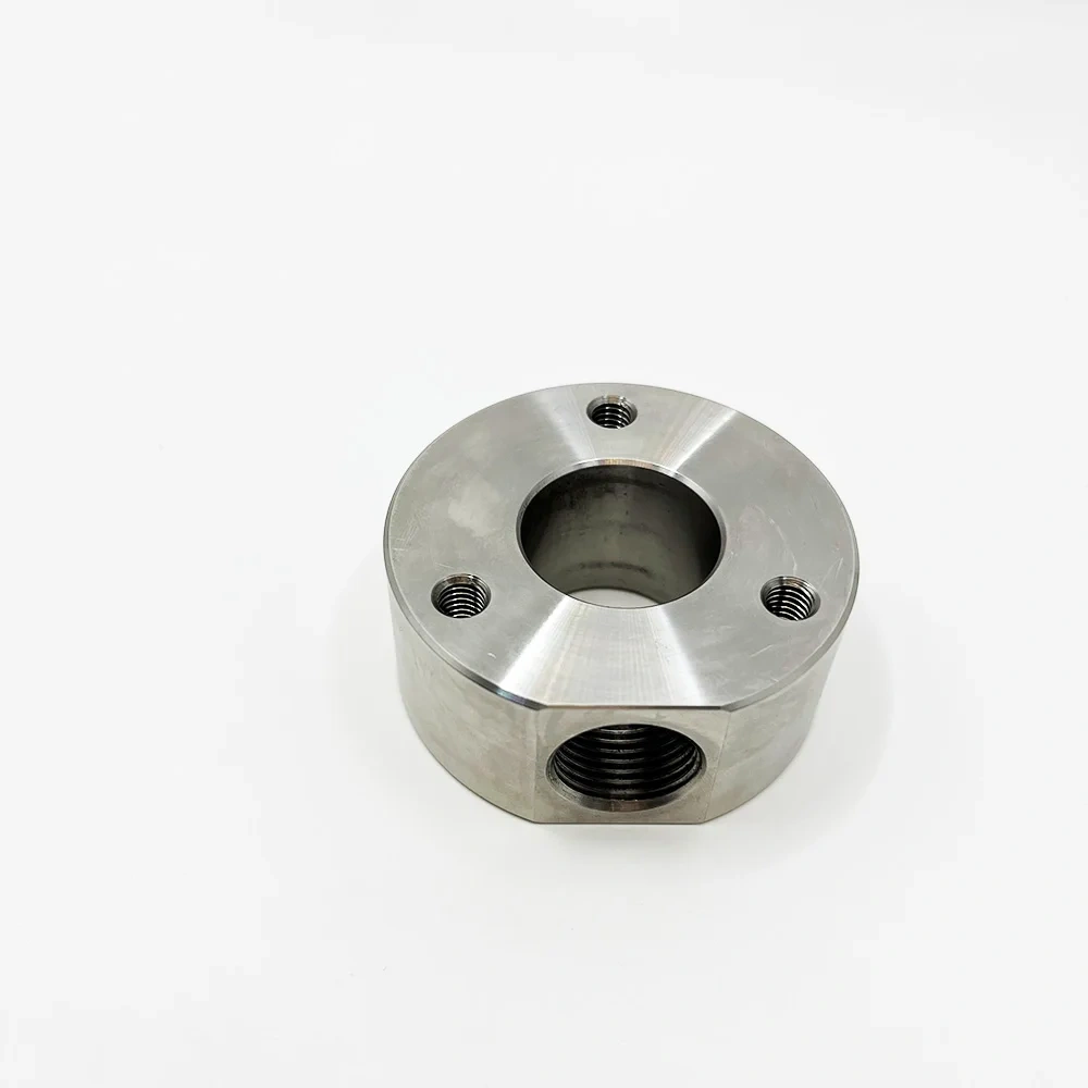 100040-2 Waterjet Cutting Spare Instal 2 On Off Valve High Pressure 3/8" Collar Water Jet Cutter Head Support Frame 002895-1