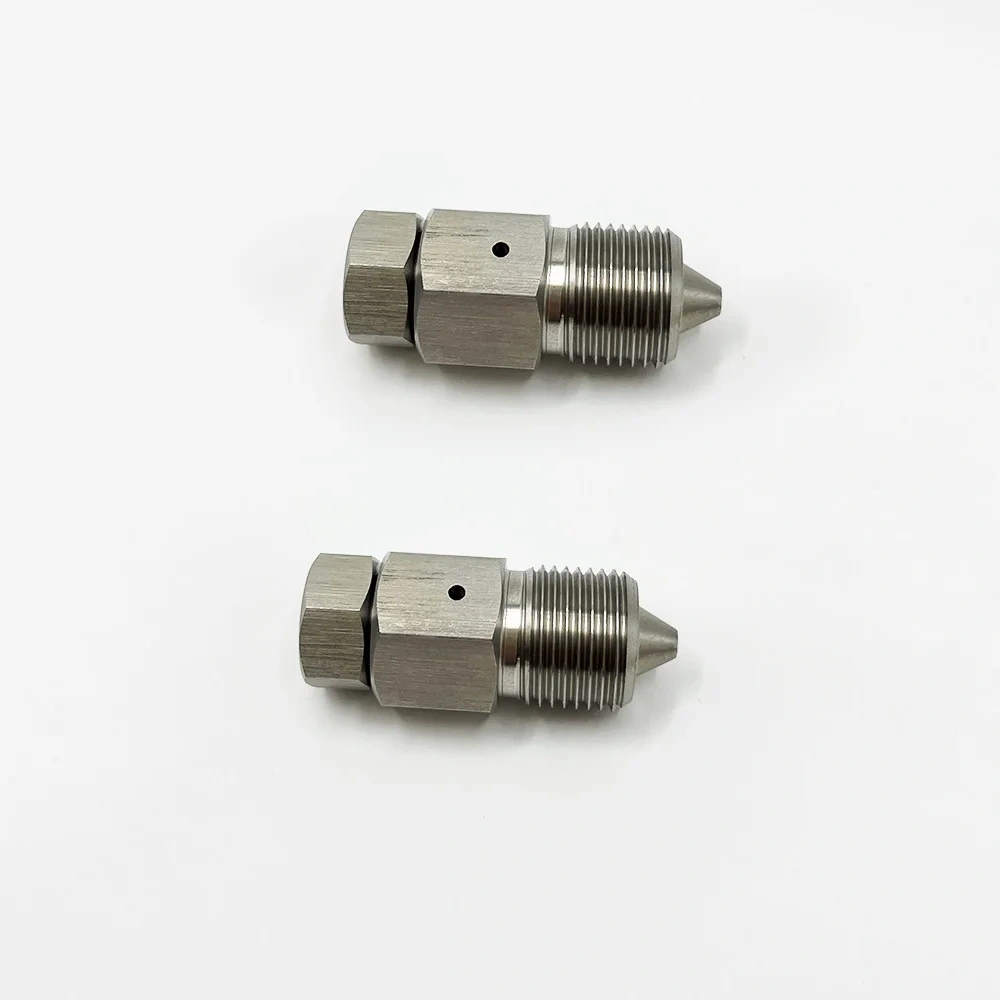Water Jet Cutting Head On/Off Valve Adapter Assembly For CNC Waterjet Cutter High Pressure Adapter 3 / 8"M X 1/ 4"F A-0792-1