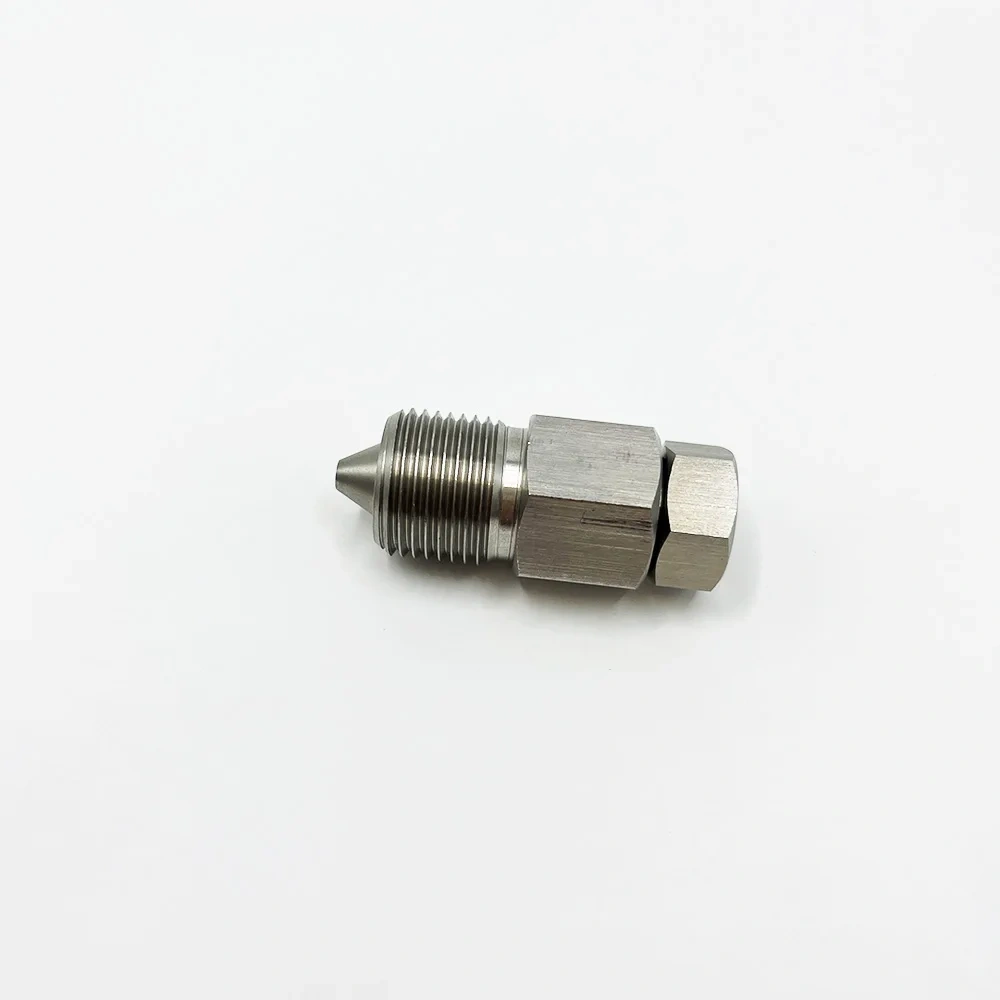 Water Jet Cutting Head On/Off Valve Adapter Assembly For CNC Waterjet Cutter High Pressure Adapter 3 / 8"M X 1/ 4"F A-0792-1