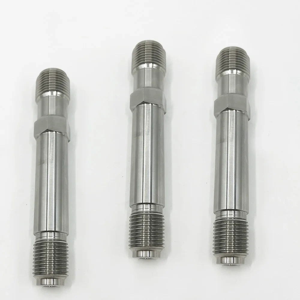 For YC Water Jet Cutting Head 3Axis Nozzle Body For YC Adapter Waterjet Cutter Head Machine Parts On/Off Valve Body, Nozzle Tube
