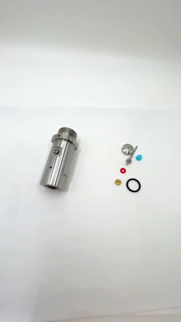 High Quality For YC  Waterjet Cutter Head High Pressure Valve Body For YC Water Jet Cutting Head Machine Parts On/Off Valve Body