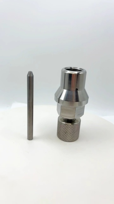 For YC Water Jet Cutting Head High Pressure Abrasive Intet Body For YC Waterjet Cutter Head Machine On/Off Valve Mixing Chamber