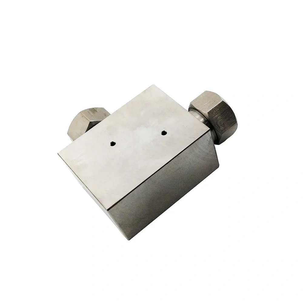 CNC Waterjet Spare Parts High Pressure Elbow Assembly 1/4 For Water Jet Cutting Head Intensifier Pump Spares HP Elbow 10079051