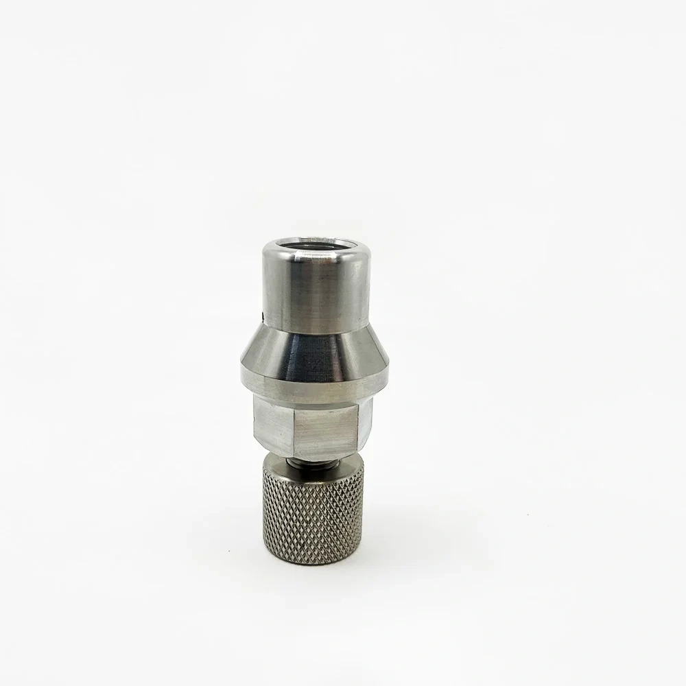 For YC Water Jet Cutting Head High Pressure Abrasive Intet Body For YC Waterjet Cutter Head Machine On/Off Valve Mixing Chamber