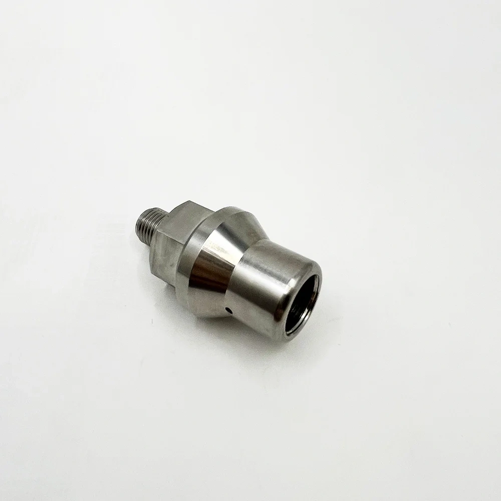 For YC Water Jet Cutting Head High Pressure Mixing Chamber For YC Waterjet Cutter Head Machine On/Off Valve Abrasive Intet Body