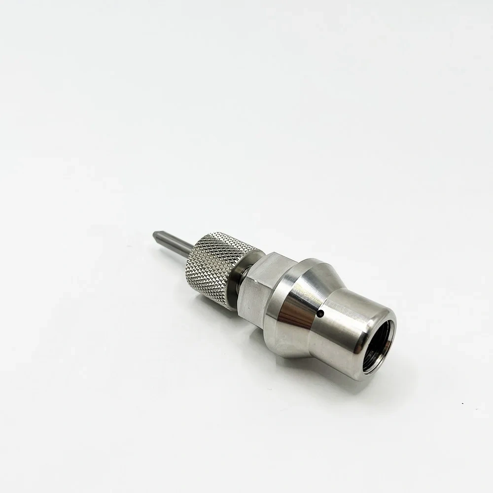 For YC Waterjet Cutter Head Parts Abrasive Intet Body With Nozzle For YC Water Jet Cutting Head Mixing Chamber For On/Off Valve